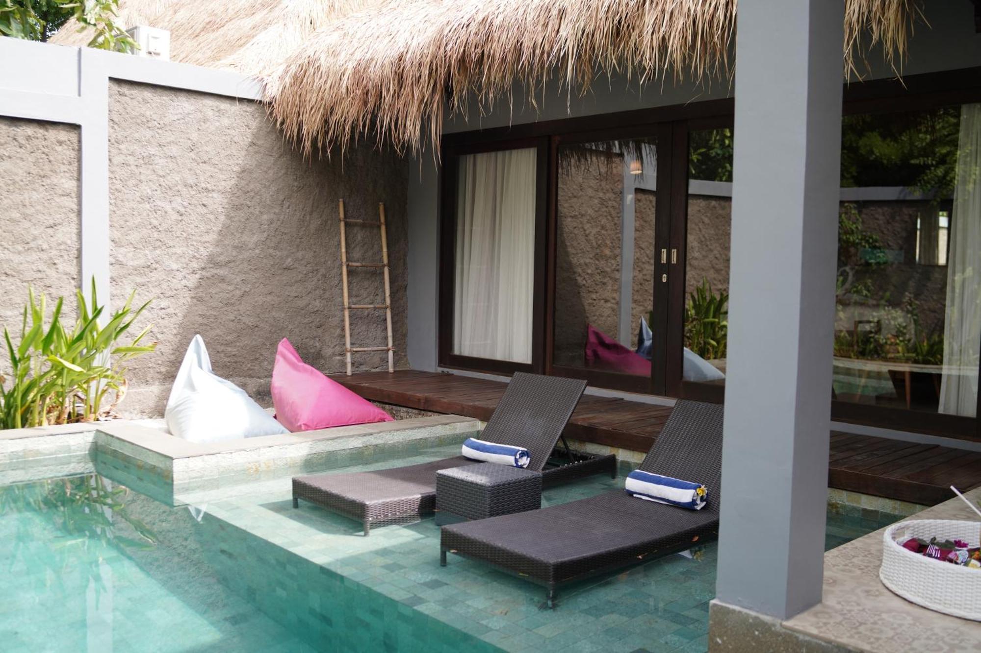 A Villa Gili Air Buitenkant foto