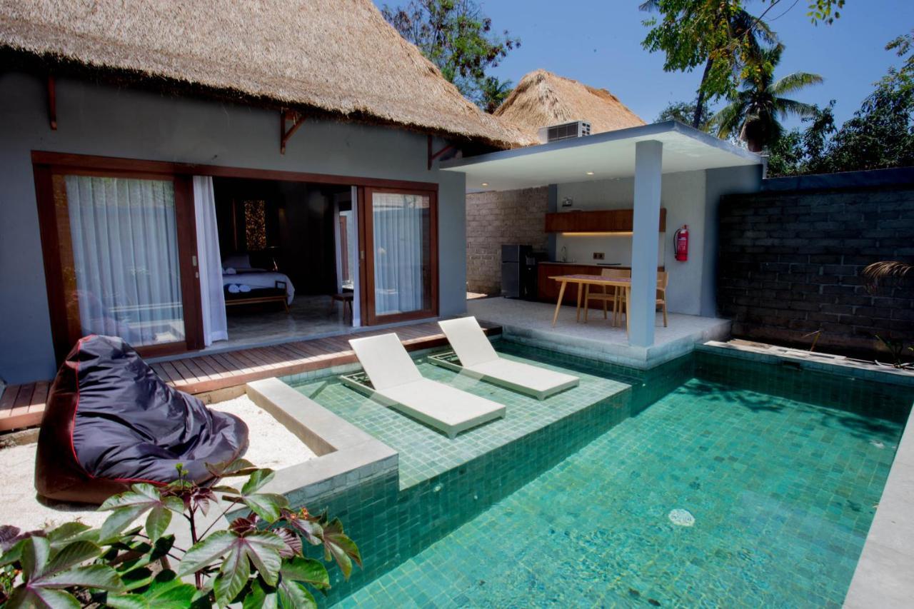 A Villa Gili Air Buitenkant foto